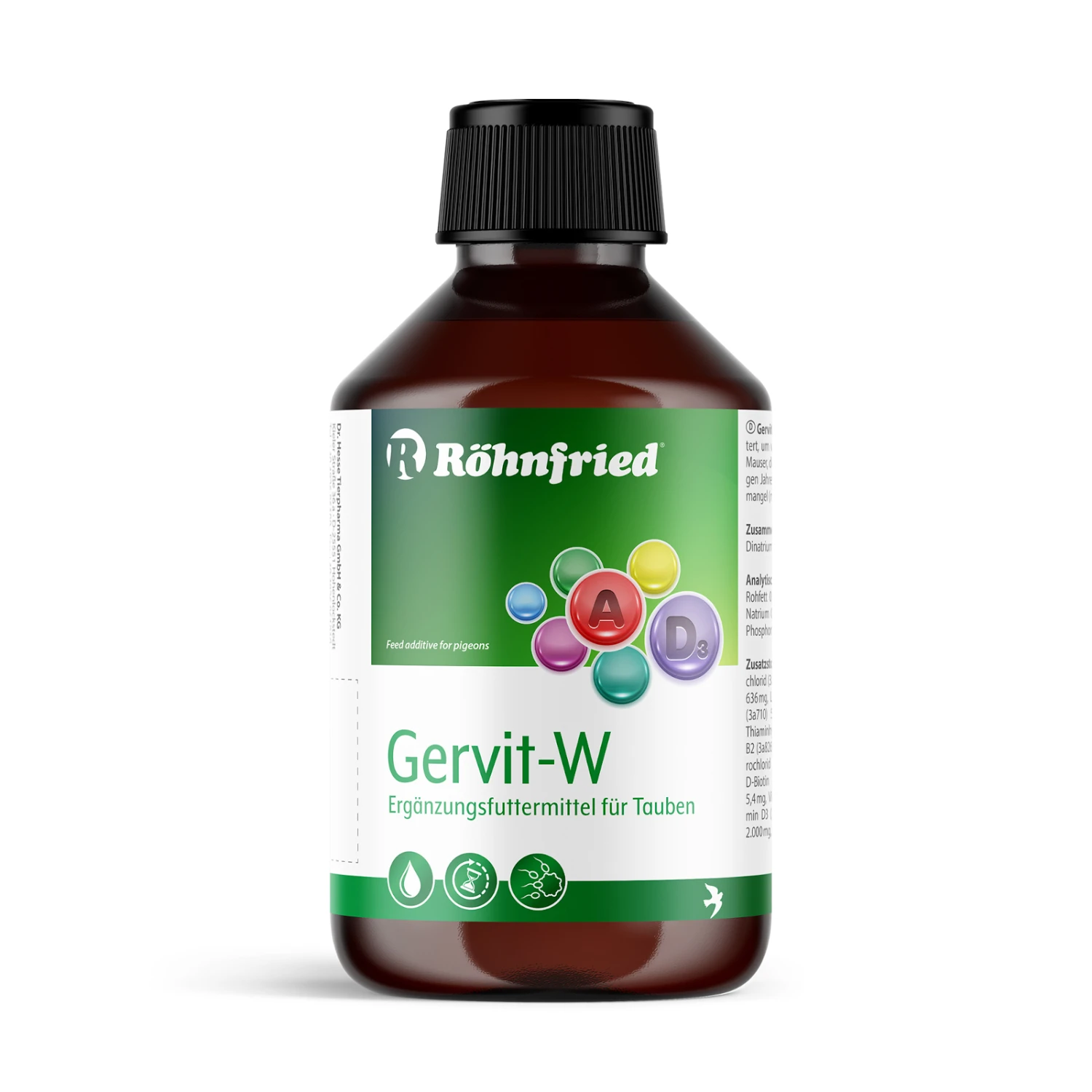 Röhnfried Gervit-W Tauben 250ml 1 Röhnfried Gervit-W Tauben 250ml