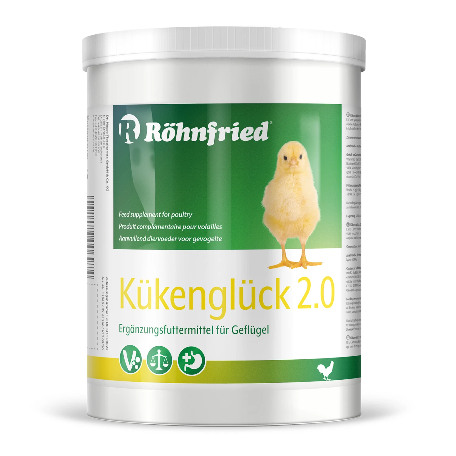 Röhnfried Kükenglück 2.0 550g 1 Röhnfried Kükenglück 2.0 550g
