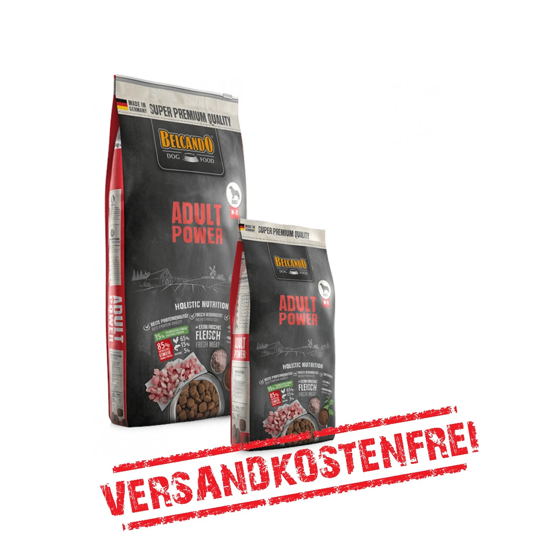 Belcando Adult Power 2er-Pack 25kg 1 Belcando Adult Power 2er-Pack 25kg