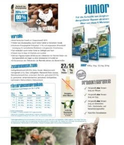 Bewi Dog Junior 12,5kg 7 Bewi Dog Junior 12,5kg -Mühle Gladen Haustier Verkaufsgeschäft juniorzusammenfassung