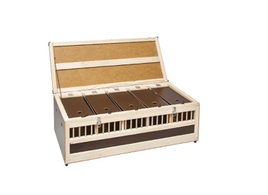 Taubentransportkorb Mit 5 Fächern 1 Taubentransportkorb Mit 5 Fächern